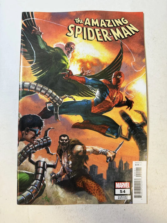 AMAZING SPIDER-MAN #54 Vol 6 NM Gabriele Dell'Otto Connecting Variant