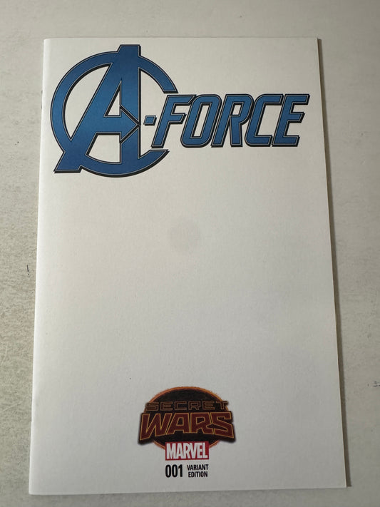 A-FORCE #1 NM Blank Variant  1ST APPEARANCE