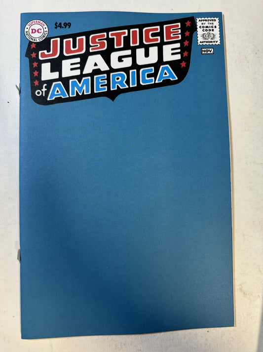 JUSTICE LEAGUE OF AMERICA #1 NM Facsimile Blank Variant