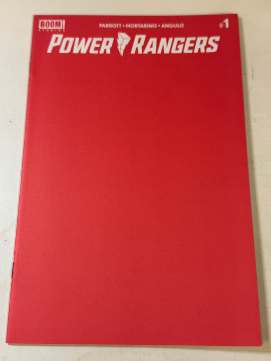 POWER RANGERS #1 NM Blank Variant