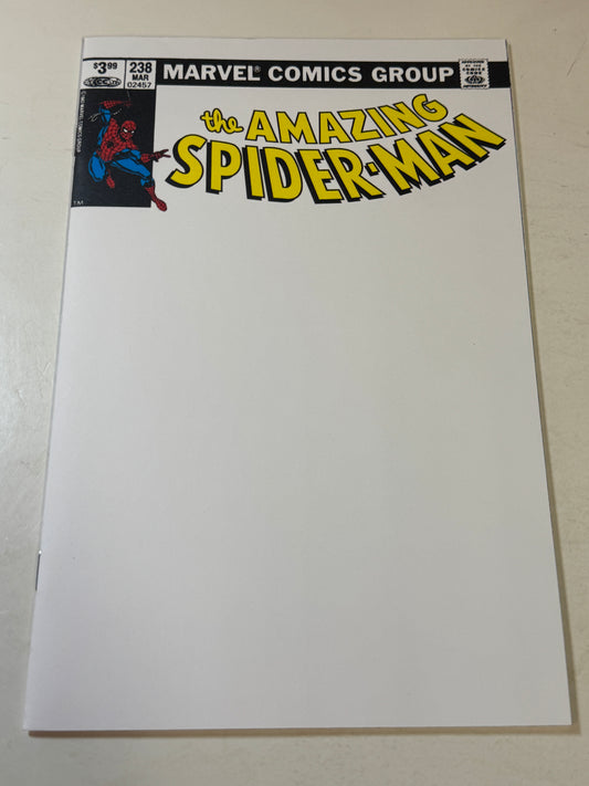 AMAZING SPIDER-MAN #238 NM Facsimile Blank Variant  Store Exclusive