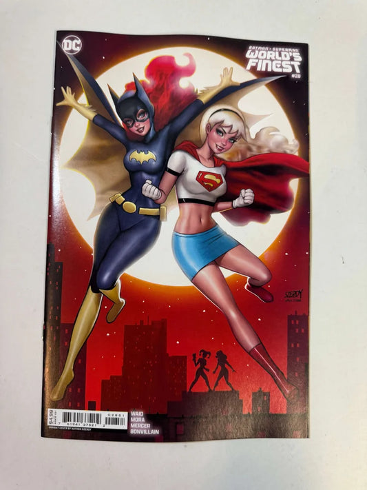 BATMAN SUPERMAN WORLD'S FINEST #28 NM Szerdy Variant