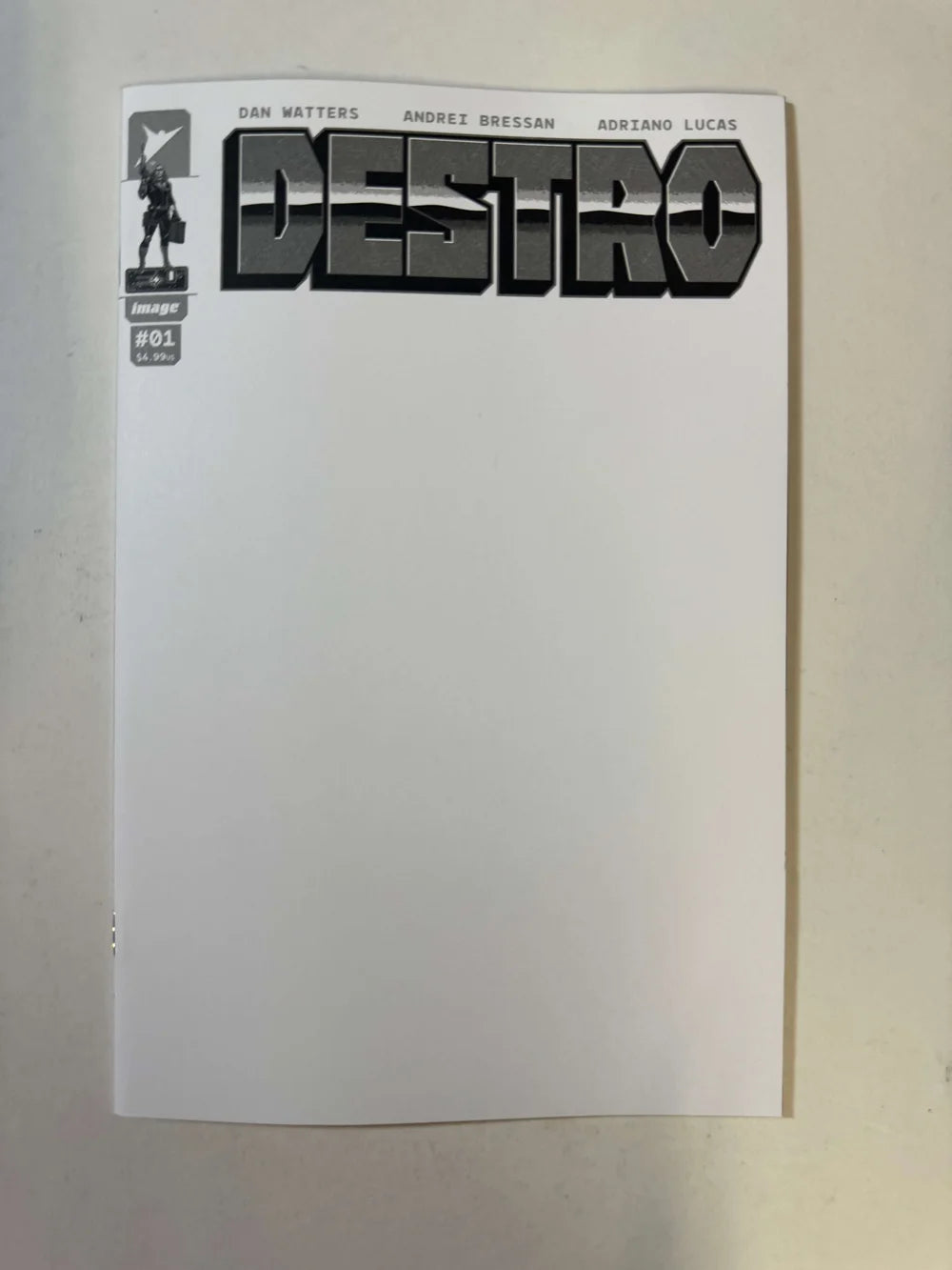 DESTRO #1 NM Blank Variant