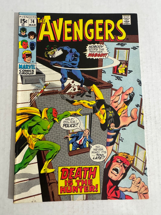 AVENGERS #74 FN/VF