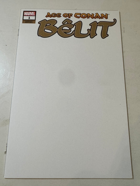 AGE OF CONAN BELIT #1 NM Blank Variant