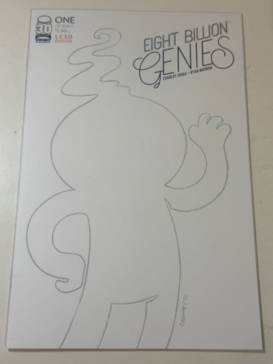 EIGHT BILLION GENIES #1 NM LCSD Blank Variant