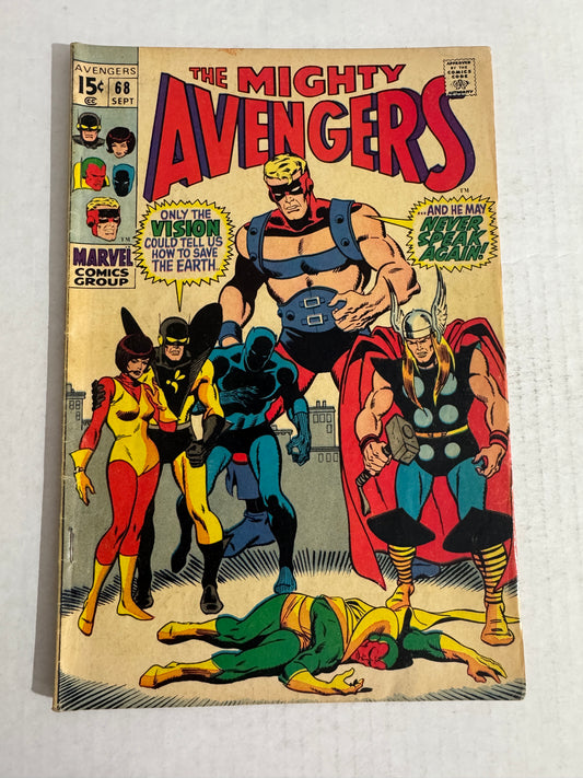 AVENGERS #68 VG+