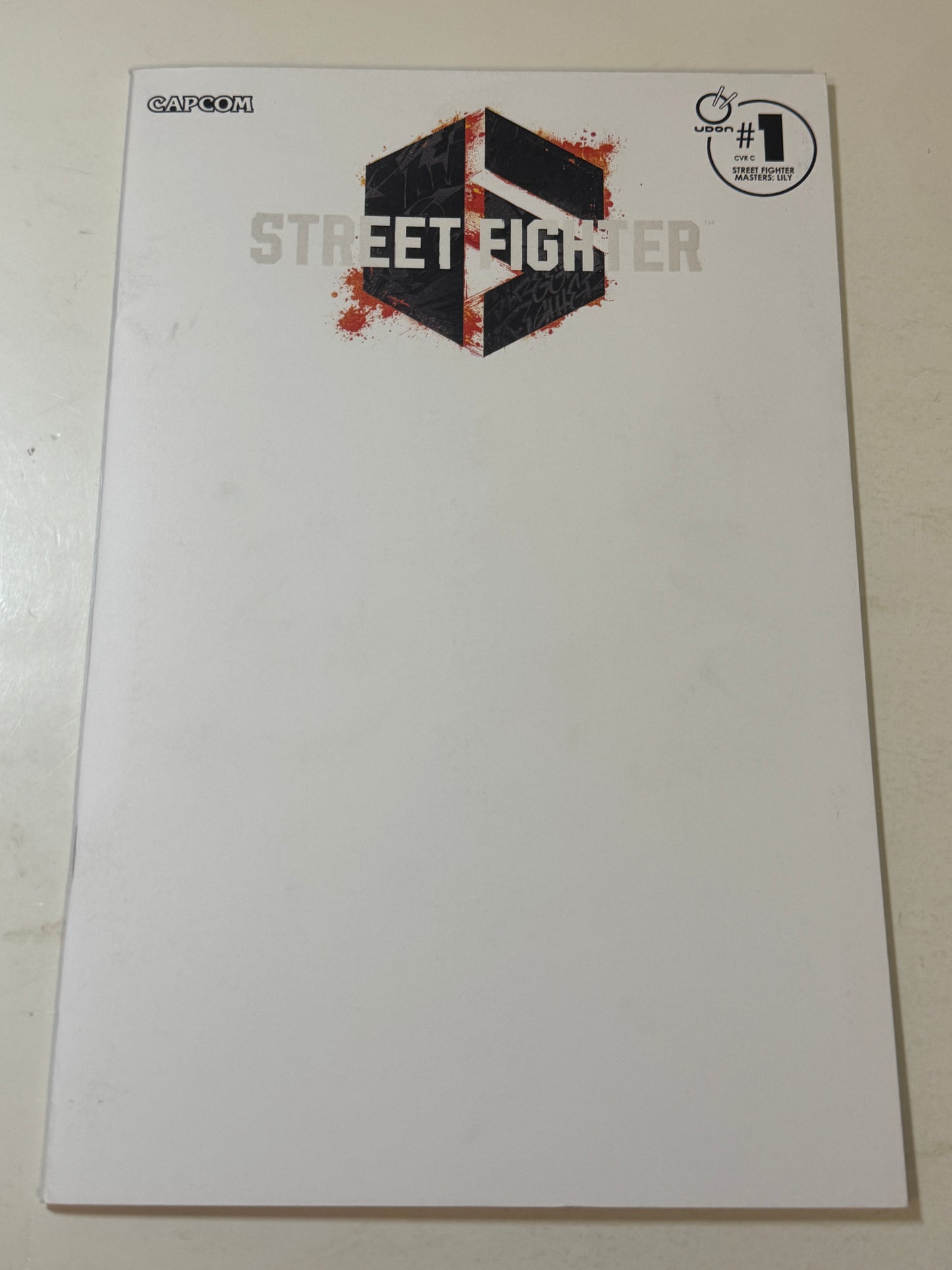 STREET FIGHTER 6 Masters Lily #1 NM- Blank Variant