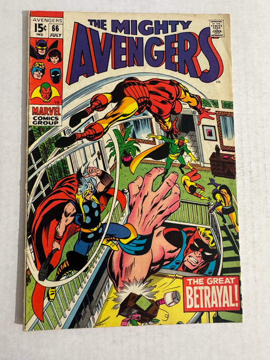 AVENGERS #66 VG/FN