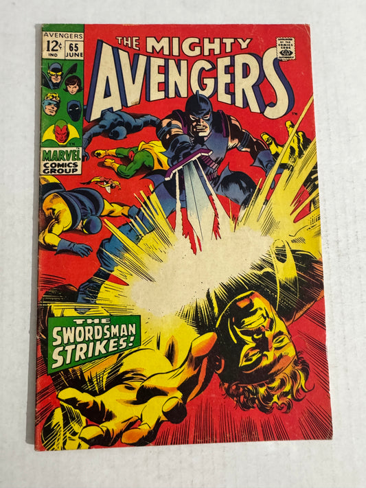 AVENGERS #65 VG+