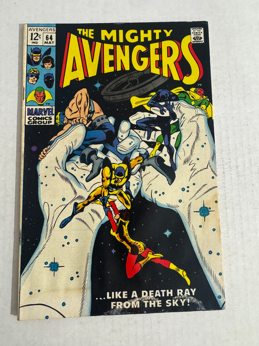 AVENGERS #64 VG 1ST APPEARANCE