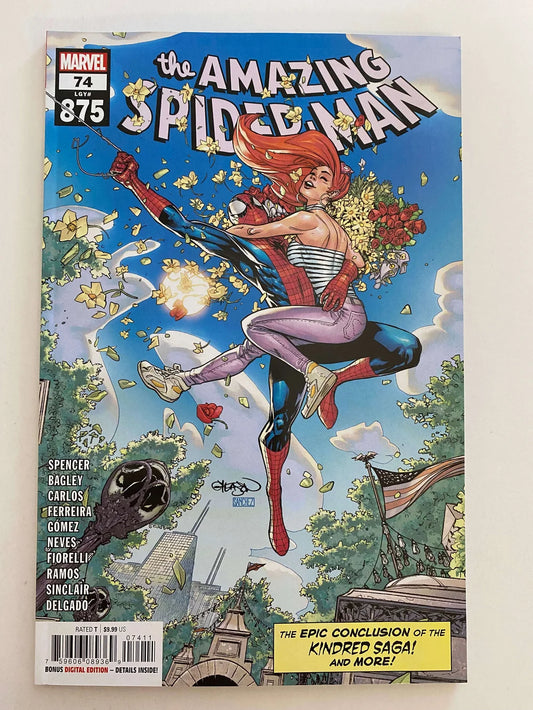 AMAZING SPIDER-MAN #74 Vol 5 NM Patrick Gleason COver