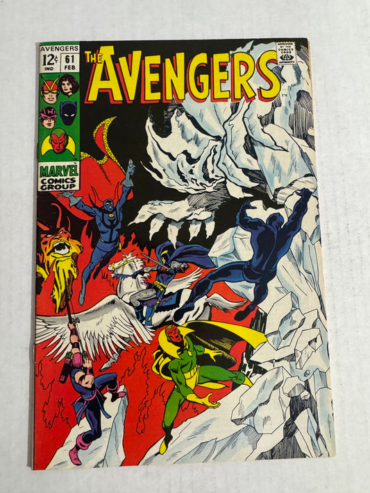AVENGERS #61 VF+