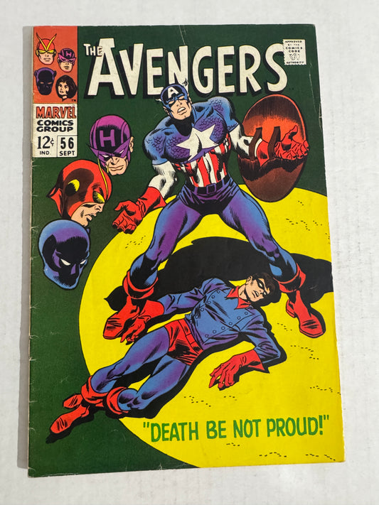 AVENGERS #56 VG