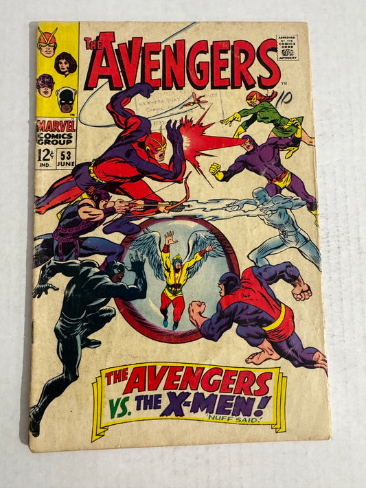 AVENGERS #53 VG