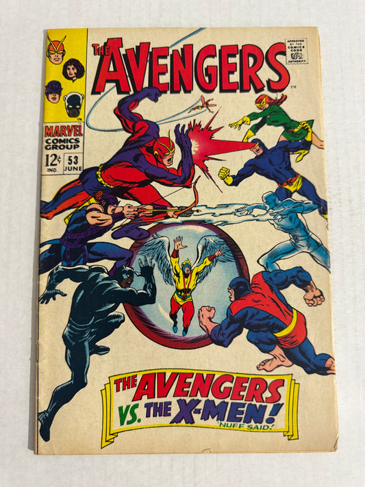 AVENGERS #53 VG/FN