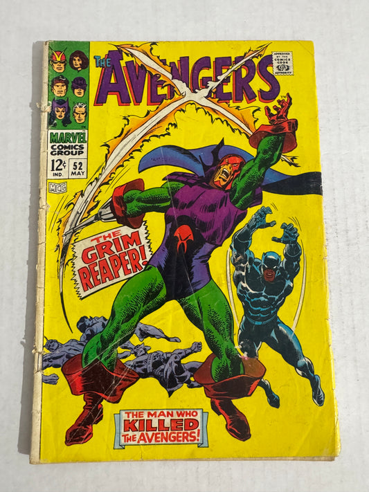 AVENGERS #52 GD- 1ST APPEARANCE