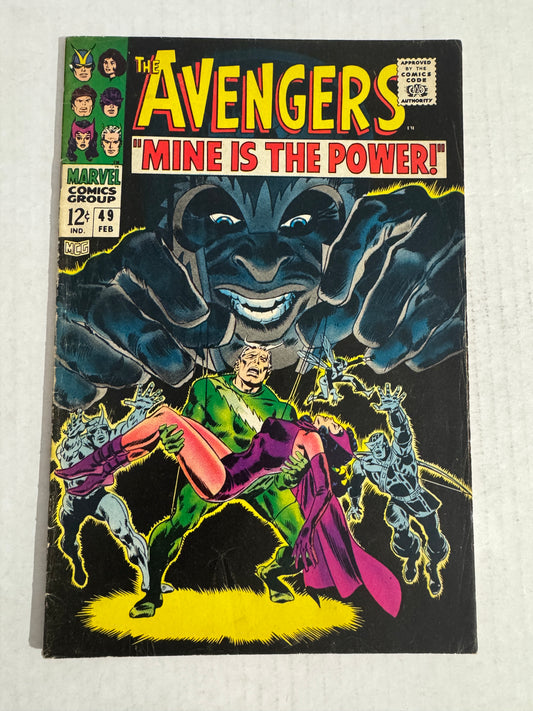 AVENGERS #49 VG 1ST APPEARANCE