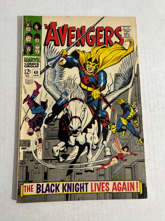 AVENGERS #48 VG+ 1ST APPEARANCE