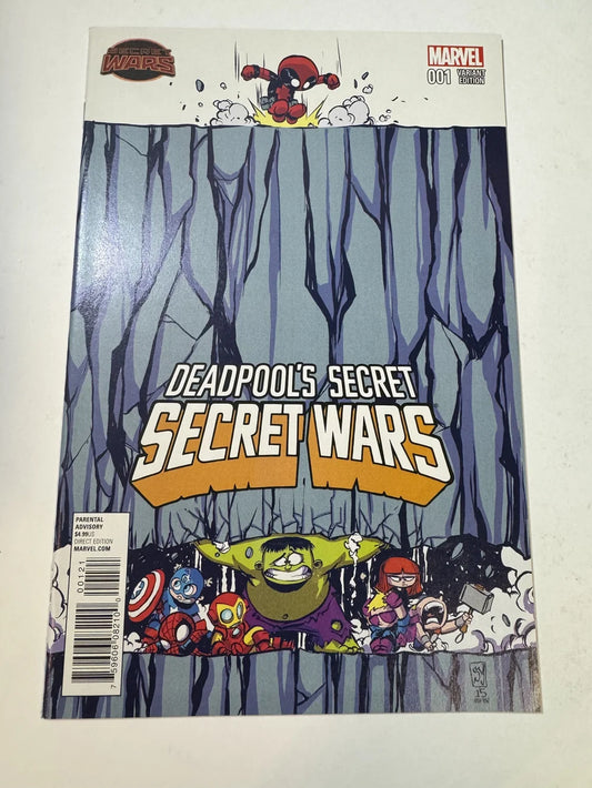 DEADPOOL'S SECRET SECRET WARS #1 NM Skottie Young Variant