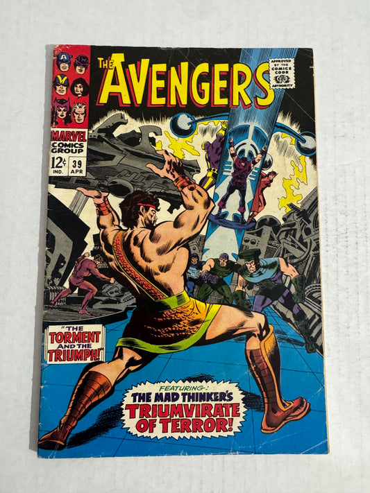 AVENGERS #39 GD/VG