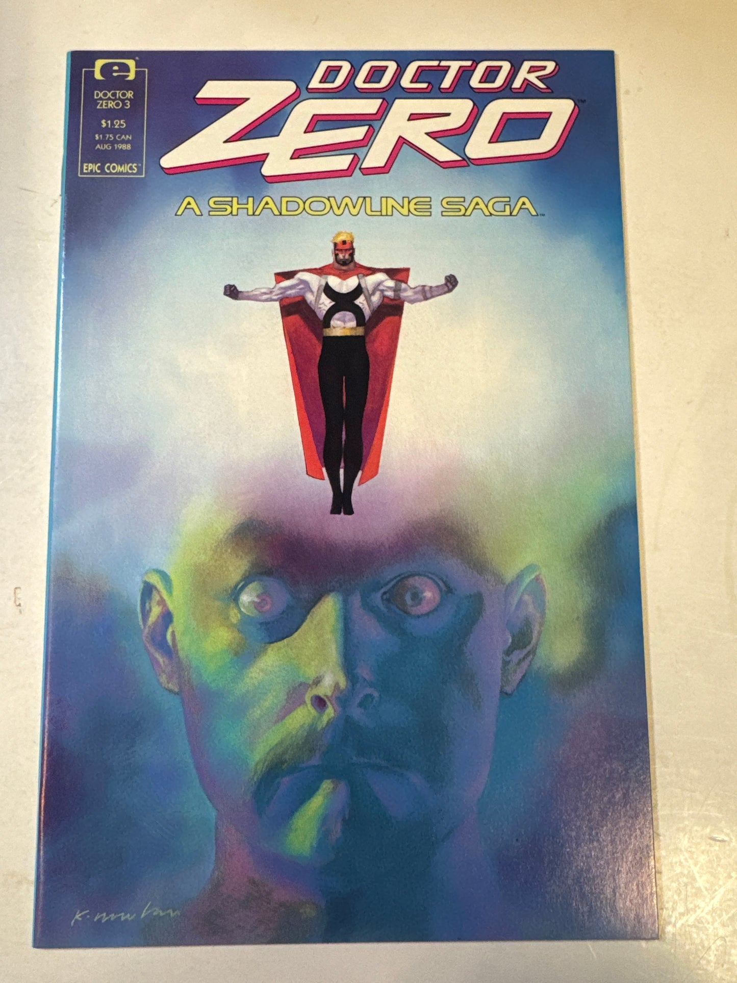 DOCTOR ZERO #3 NM Kevin Nowlan Cover