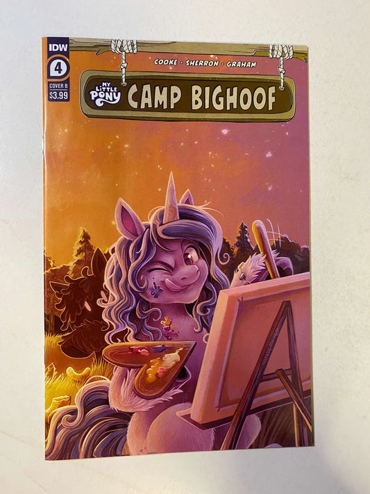 MY LITTLE PONY CAMP BIGHOOF #4 NM B Variant