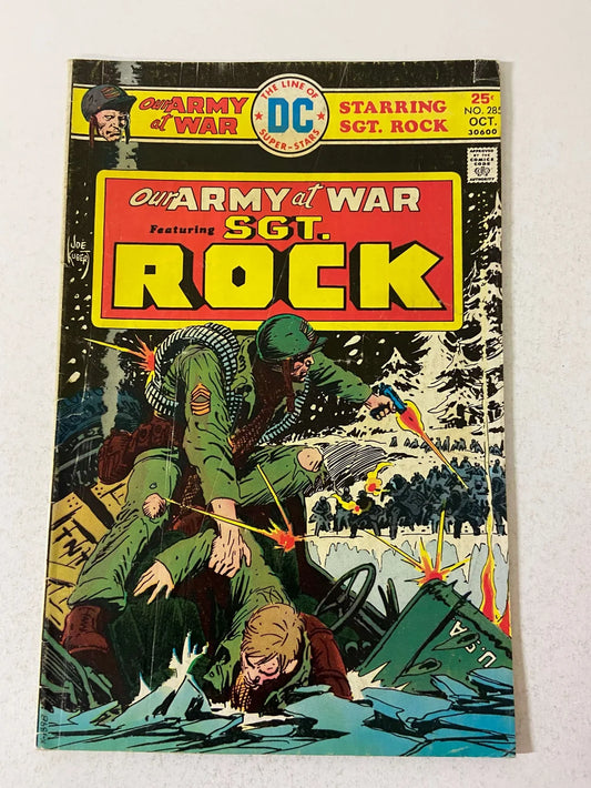 OUR ARMY AT WAR #285 VG