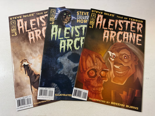 ALEISTER ARCANE #1-3 NM Set
