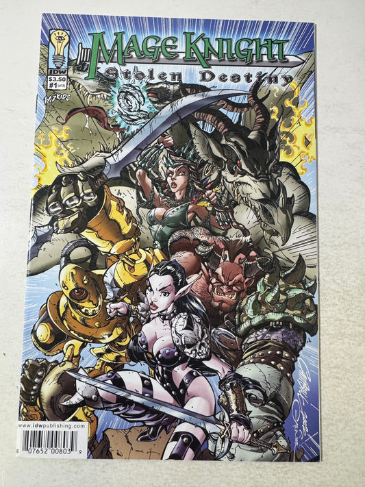 MAGE KNIGHT Stolen Destiny #1 NM- J Scott Campbell Cover