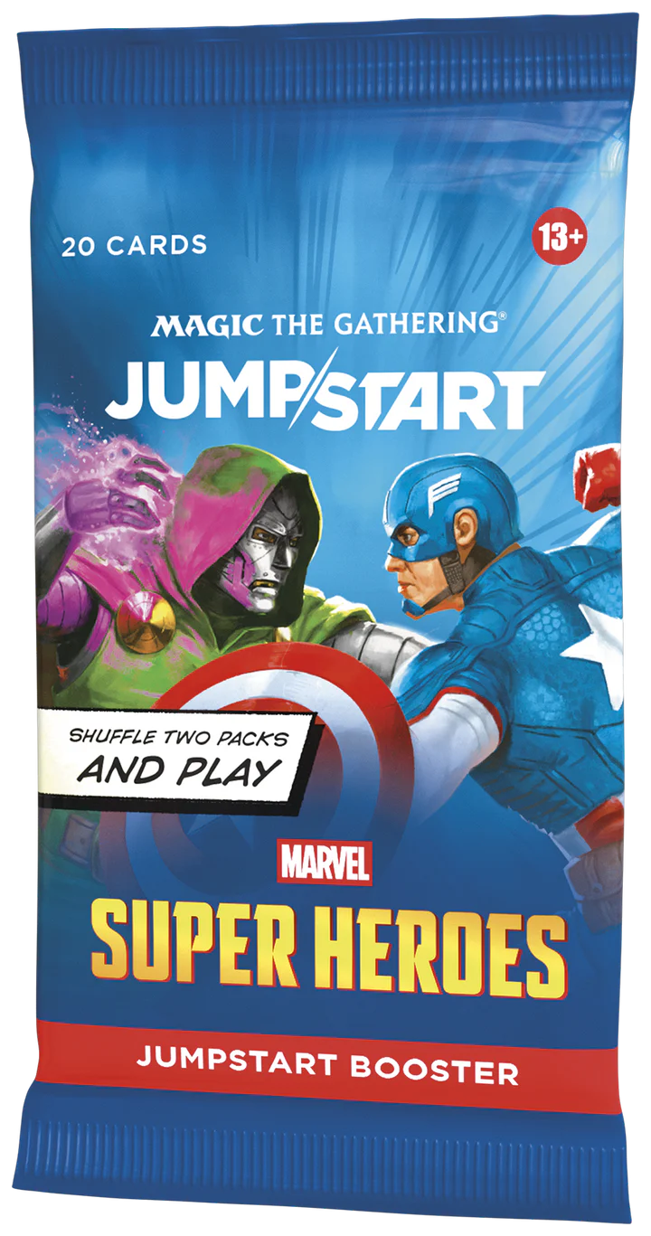 MARVEL SUPER HEROES Magic The Gathering Jump Start Booster Pack