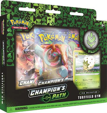 POKEMON CHAMPION'S PATH Pin Collection Turffield Gym