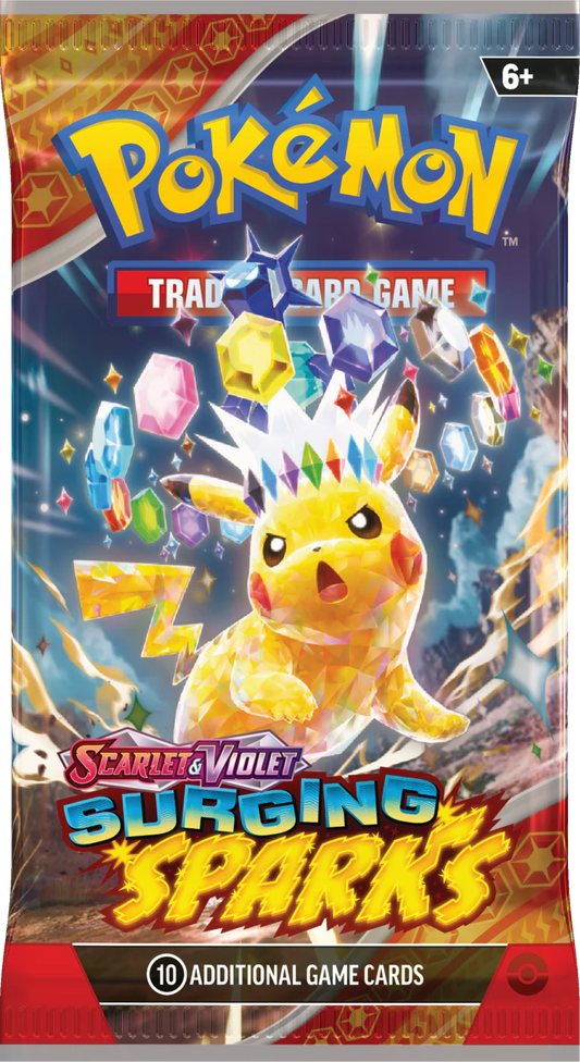 POKEMON SCARLET & VILOET Surging Sparks Booster Pack