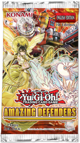 YU GI OH Amazing Defenders  Booster Pack