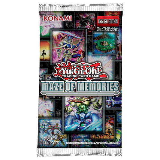 YU GI OH Maze of Memories  Booster Pack