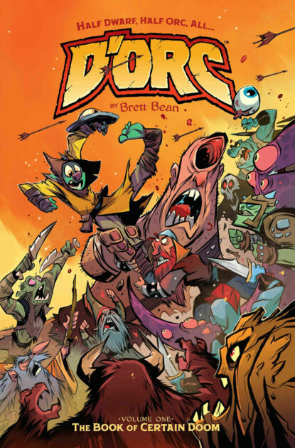 D'ORC Vol 1 The Book of Certain Doom TPB Variant Cover (Exclusive to Comic Shops!)