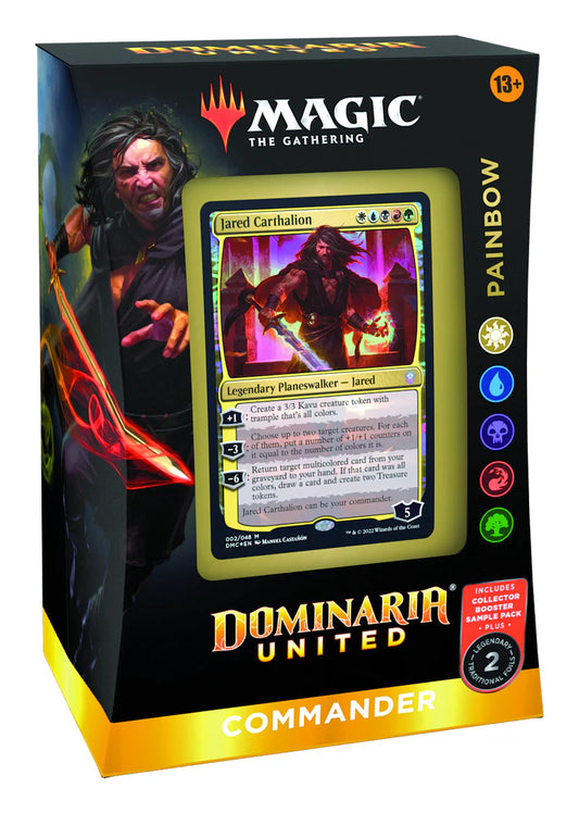 DOMINARIA UNITED Painbow Magic The Gathering Commander Deck