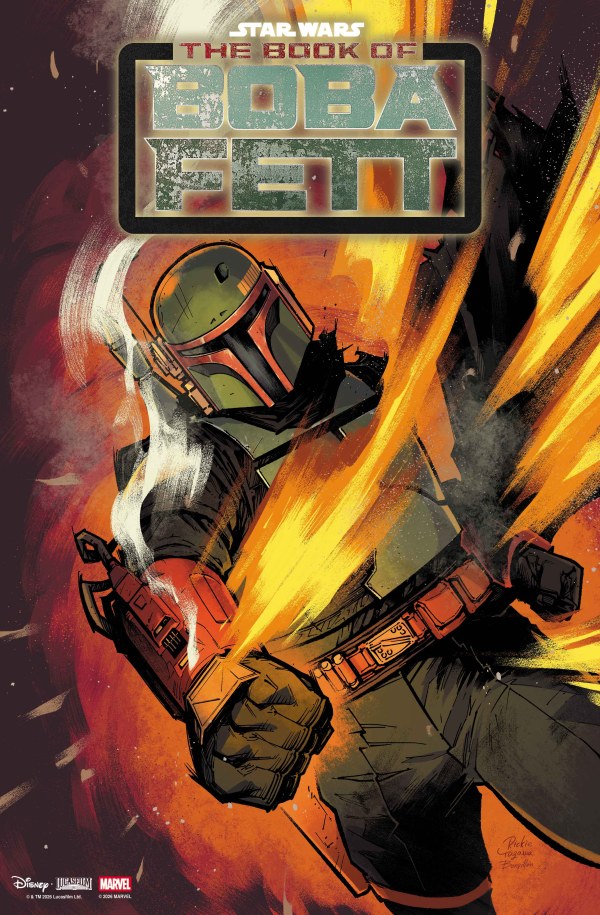 PRE-SALE: STAR WARS: THE BOOK OF BOBA FETT #1 RICKIE YAGAWA FOIL VARIANT