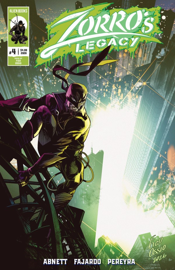 PRE-SALE: Zorro's Legacy #4 Variant B (Ossio)