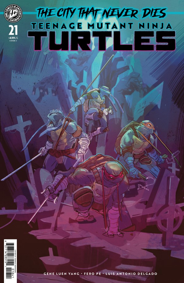 PRE-SALE: Teenage Mutant Ninja Turtles #21 Variant C (Menheere)