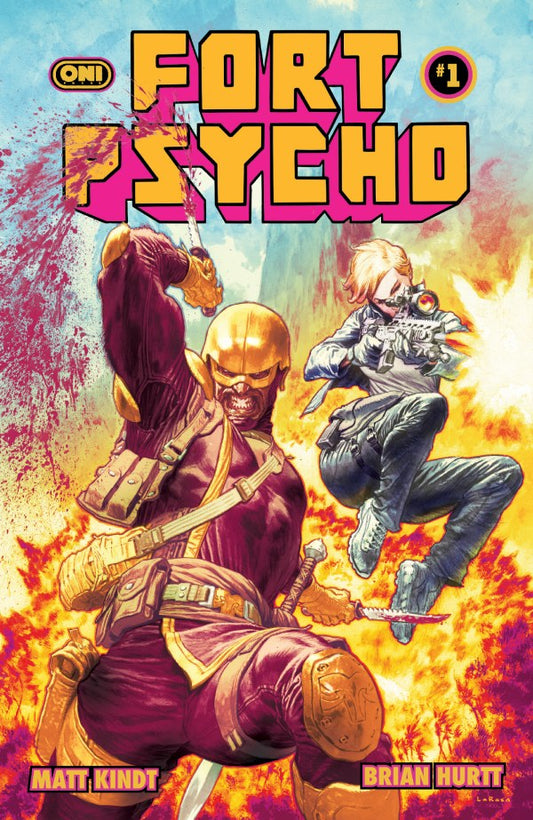 PRE-SALE: FORT PSYCHO #1 CVR B LEWIS LAROSA VAR