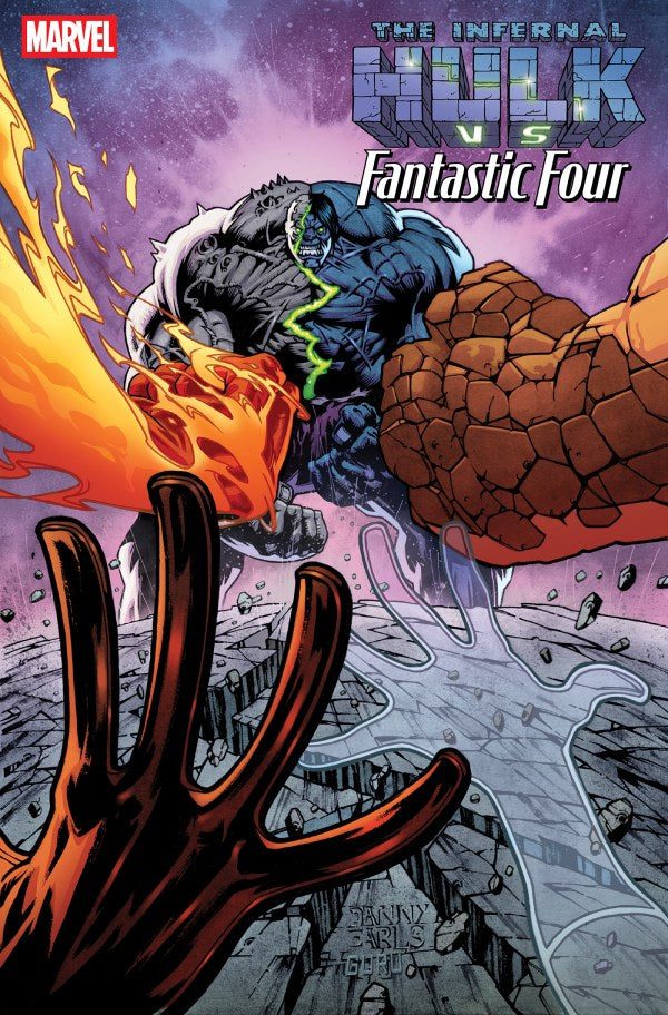 PRE-SALE: INFERNAL HULK VS. FANTASTIC FOUR #1 DANNY EARLS VARIANT