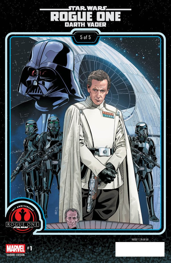 PRE-SALE: STAR WARS: ROGUE ONE - DARTH VADER #1 CHRIS SPROUSE ROGUE ONE 10TH ANNIVERSARY VARIANT