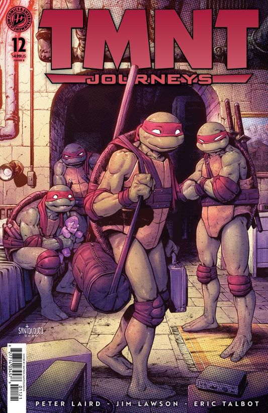 PRE-SALE: TMNT: Journeys #12 Variant B (Santolouco)
