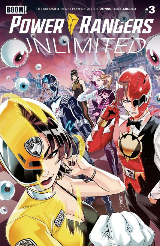 PRE-SALE: Power Rangers Unlimited #3 A Main (Dressed, Zonno)