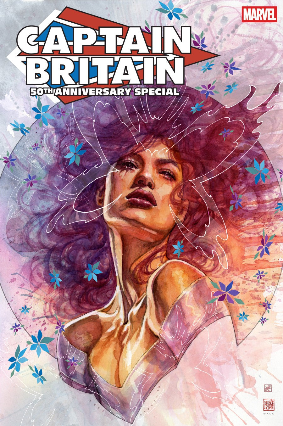 PRE-SALE: CAPTAIN BRITAIN 50TH ANNIVERSARY SPECIAL #1 DAVID MACK VARIANT