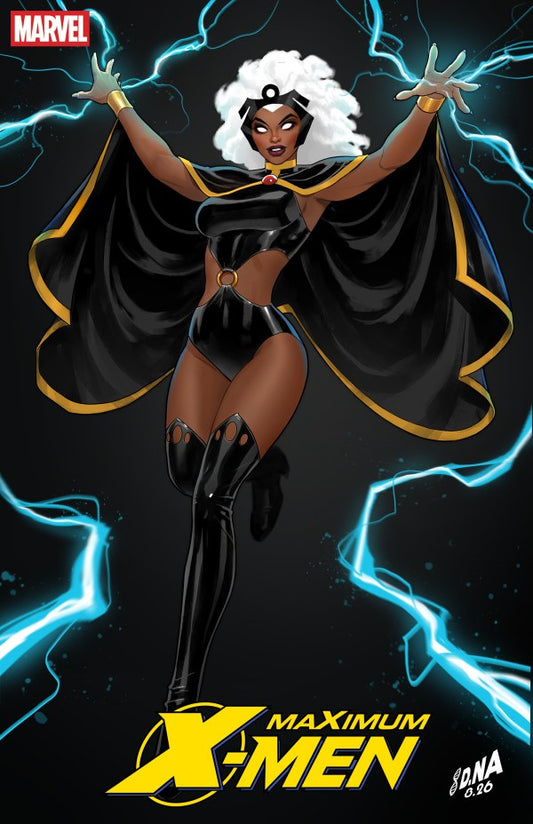 PRE-SALE: MAXIMUM X-MEN #1 COVER F DAVID NAKAYAMA COLOR BLOCK BLACK VARIANT
