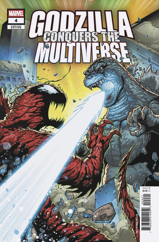PRE-SALE: GODZILLA CONQUERS THE MULTIVERSE #4 RON LIM HEISEI VS. MARVEL VARIANT