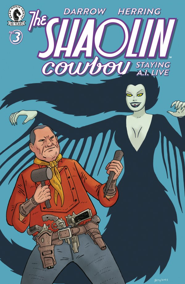 PRE-SALE: Shaolin Cowboy: Staying A.I.Live #3 (CVR C) (Gilbert Hernandez)