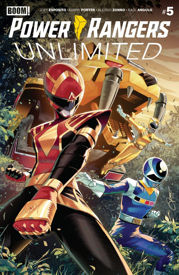 PRE-SALE: Power Rangers Unlimited #5 A Main (Dressed, Zonno)